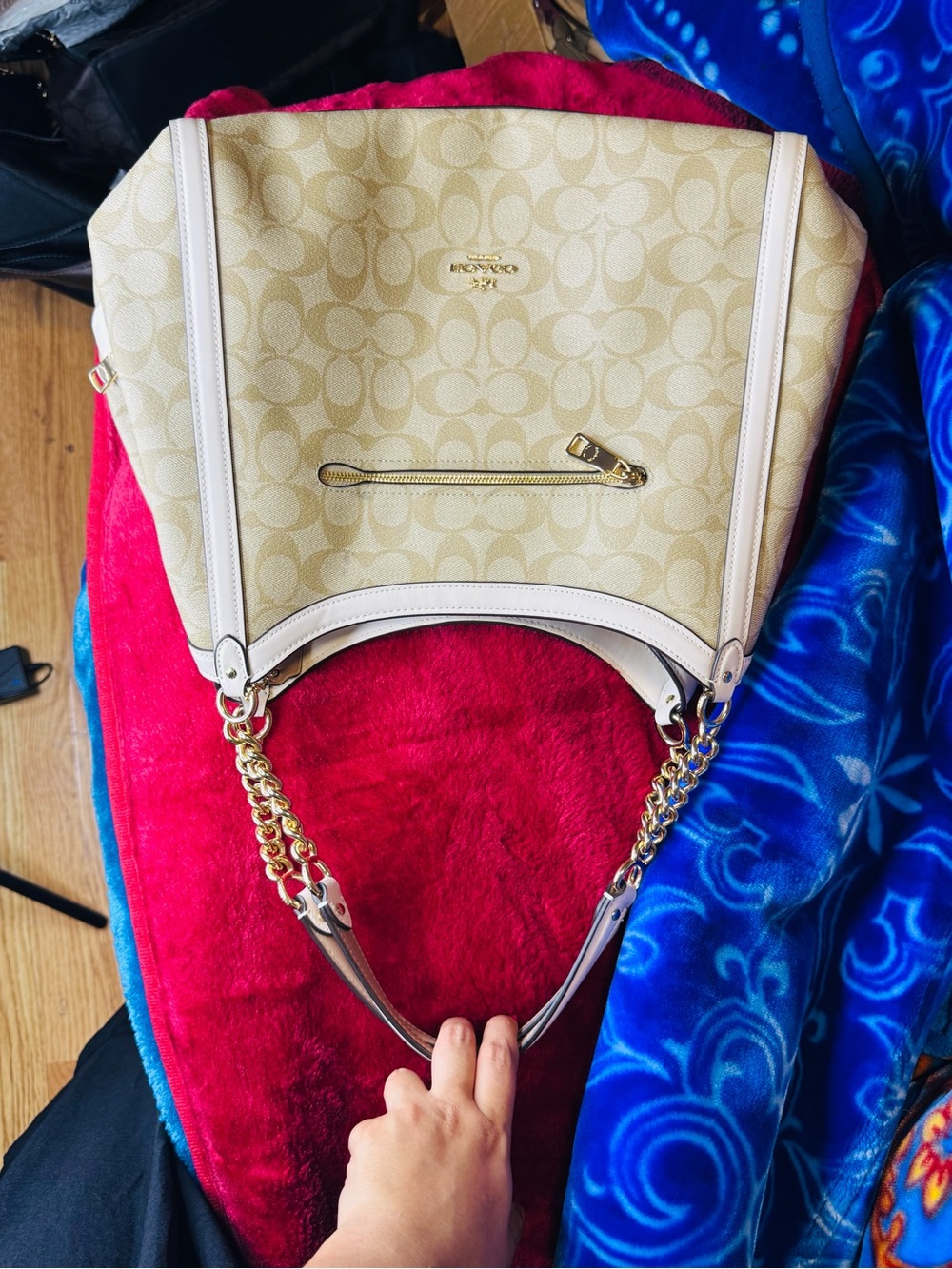 Coach Kristy hobo shoulder bag - Beige